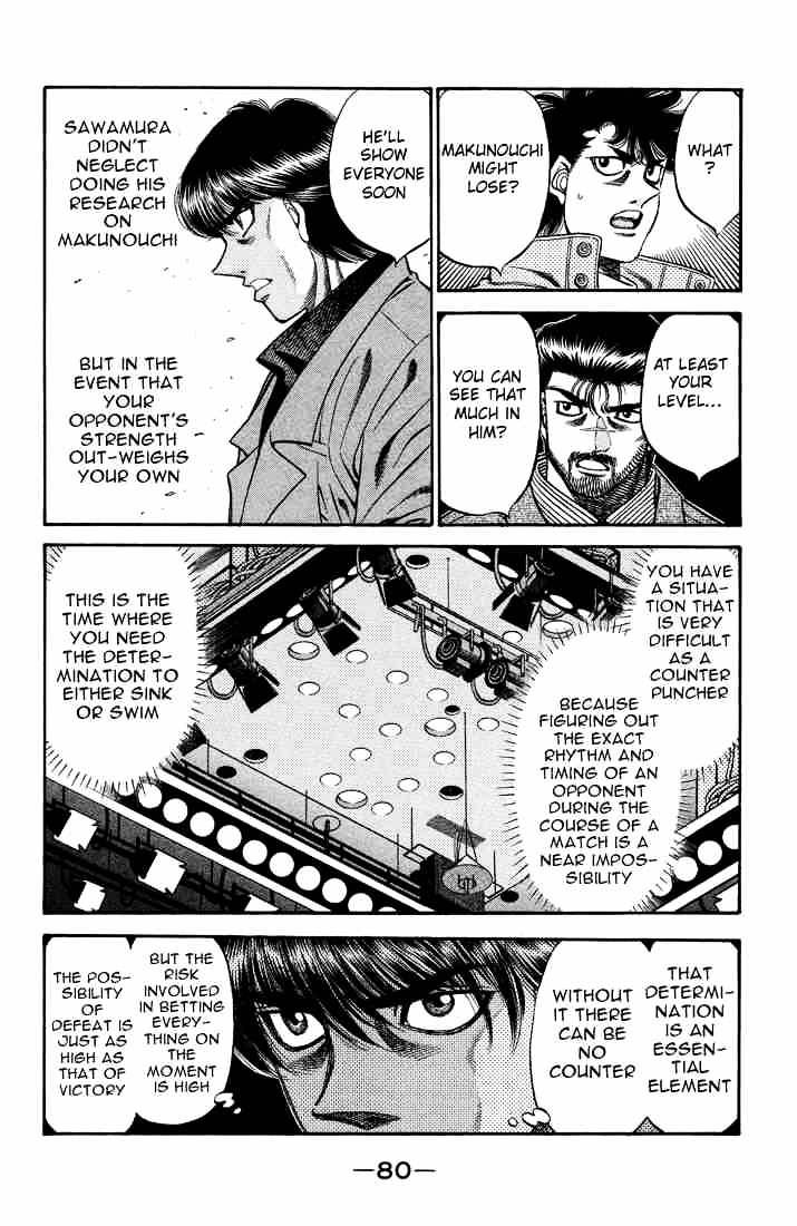 Hajime no Ippo: Fighting Spirit, Chapter 487 image 06
